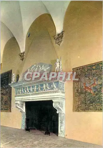 Moderne Karte Urbino Palazzo Ducale Domenico Rosselli Cheminee des Anges (XV Siecle)