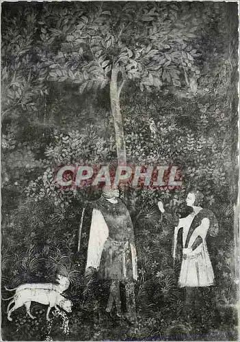 Cartes postales moderne Avignon Palais des Papes XIVe s Fresque de la Tour de la Garde Robe