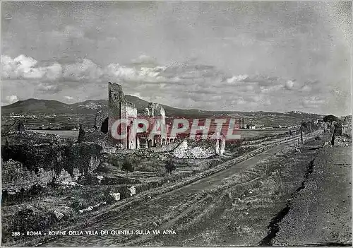 Cartes postales moderne Roma Rovine della Villa Dei Quintilli Sulla