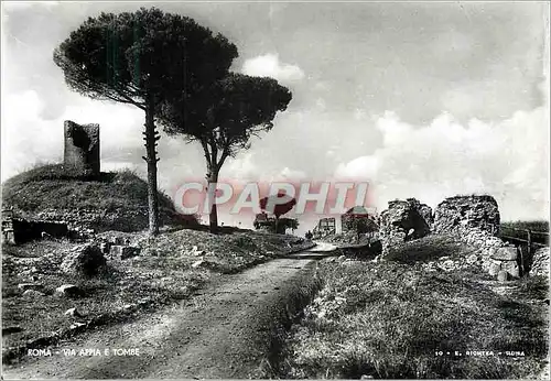 Moderne Karte Roma Via Appia E Tombe