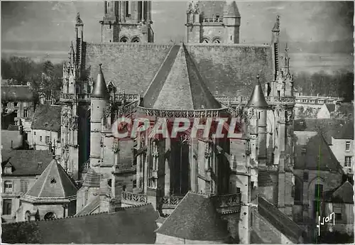 Cartes postales moderne Senlis (Oise) En Ile de France Detail de l'Abside de la Cathedrale