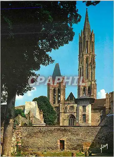 Cartes postales moderne Senlis (Oise) Fleche Pyramidale de la Cathedrale Couleurs et Lumiere de France