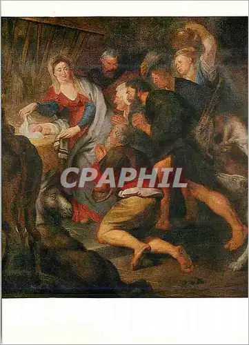 Moderne Karte Rubens (1577 1640) Nativite