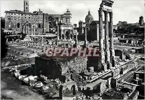 Moderne Karte Rome Forum Romain Le Capitole L'Arc de Tito
