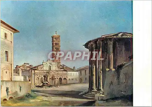 Cartes postales moderne Venezia Museo d'Arte Moderna Ca'Pesaro Ippolito Caffi Tempio di Vesta