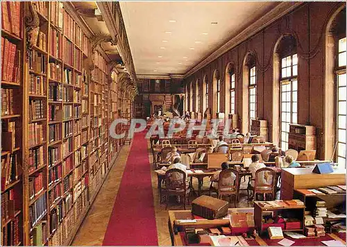 Cartes postales moderne Bibliotheque Nationale Departement des Manuscrits Salle de Travail