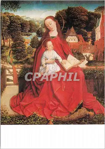 Cartes postales moderne Lille Musee ds Beaux Arts Maitre au Feuillage en Broderie Bruges vers 1490 1510