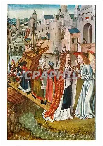 Cartes postales moderne Musee Communal des Beaux Arts de Bruges Maitre de la Legende de Sainte Ursule (XVe Siecle)