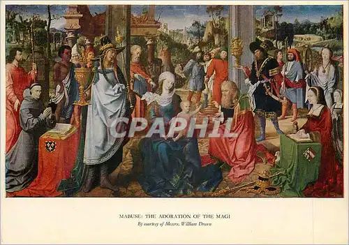 Cartes postales moderne Mabuse The Adoration of the Magi