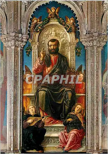 Cartes postales moderne Venezia Basilica dei Frari (Bartol Vivarini 1474)