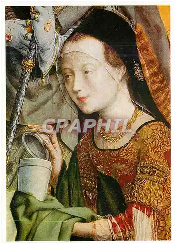 Cartes postales moderne Koln Wallraf Richartz Museum Meister des Bartholomausaltares Altares Die Heilige Maria Magdalena