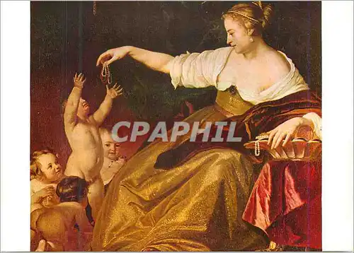 Cartes postales moderne Musee Conde Chantilly Allegorie de la Richesse Jacob van Loo