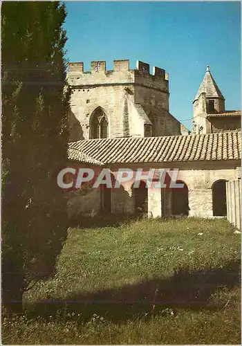 Cartes postales moderne Villeneuve les Avignon (Gard) Chartreuse du Val de Benediction Cloitre du Cimetiere