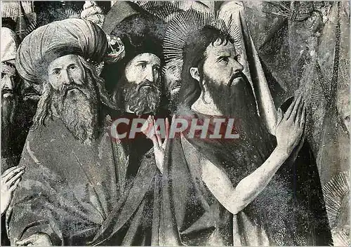 Cartes postales moderne Villeneuve les Avignon (Gard) Musee Enguerrand Charonton (XVe S) Le Couronnement de la Vierge (1