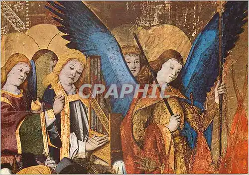 Cartes postales moderne Musee de Villeneuve les Avignon (Gard) Musee Enguerrand Quarton Le Couronnement de la Vierge (14