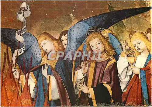 Cartes postales moderne Musee de Villeneuve les Avignon (Gard) Musee Enguerrand Quarton Le Couronnement de la Vierge (14