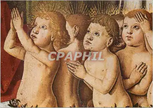 Cartes postales moderne Musee de Villeneuve les Avignon (Gard) Musee Enguerrand Quarton Le Couronnement de la Vierge (14