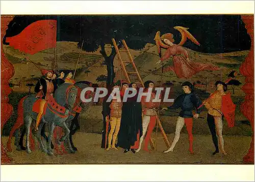 Cartes postales moderne Urbino Palazzo Ducale Paolo Uccello La Profanation de l'Hostie (detail)