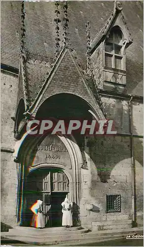Cartes postales moderne Beaune (Cote d'Or) Auvent de l'Entree de l'Hotel Dieu (1443)