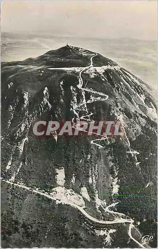 Cartes postales moderne L'Autoroute a Gauche et la Voie Romaine du Puy de Dome du Col de Ceyssat