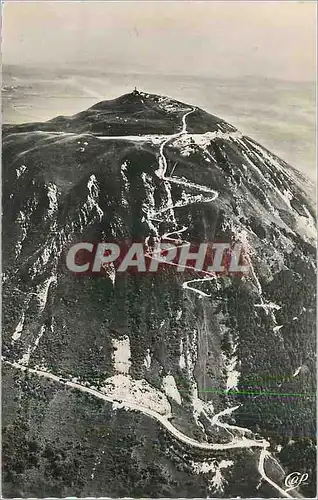 Moderne Karte L'Autoroute a Gauche et la Voie Romaine du Puy de Dome du Col de Ceyssat