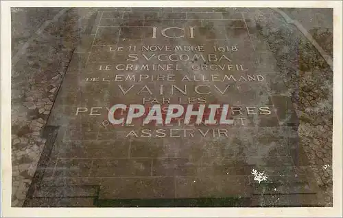 Cartes postales moderne Foret de Compiegne La Dalle Centrale (Mages Architecte)