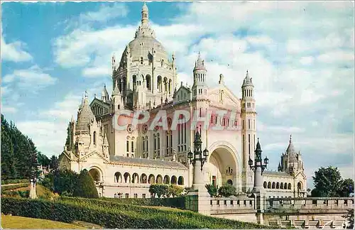 Moderne Karte Lisieux (Calvados) Basilique de Sainte Therese (Cordonnier Architecte)