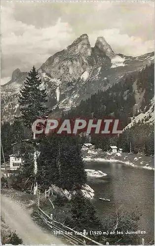 Cartes postales moderne Lac Tanay (1420 m) et les Jumelles
