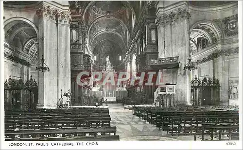 Cartes postales moderne London St Paul's Cathedral The Choir