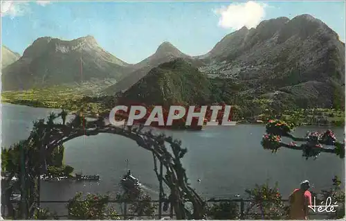 Cartes postales moderne Talloires et le Massif des Beauges Lac d'Annecy