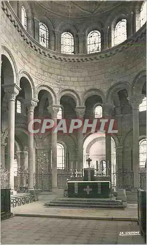 Cartes postales moderne Paray le Monial (S et L) Interieur de la Basilique (XIe et XIIe S)