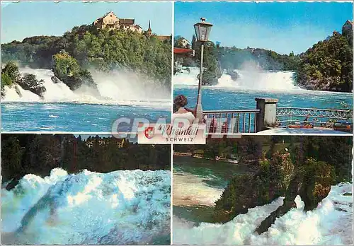 Moderne Karte Rheinfall (Schweiz)