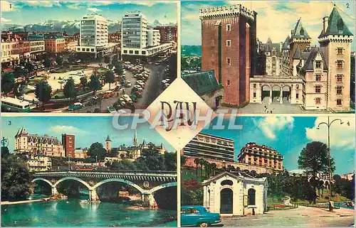 Cartes postales moderne Pau (B P) La Place Clemenceau