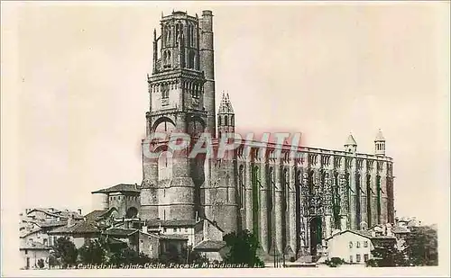 Cartes postales moderne La Cathedrale Sainte Cecile Facade Meridionale