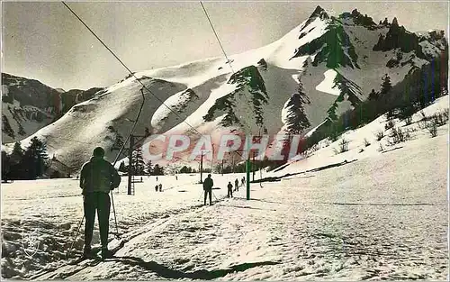 Cartes postales moderne Les Champs de Neige et les Remonte Pentes au Sancy (1886 m)