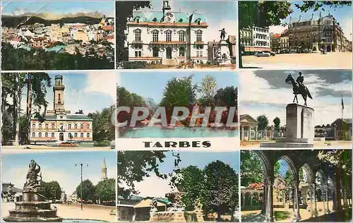 Cartes postales moderne Tarbes Vue Generale Hotel de Ville Place de Verdun