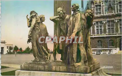 Cartes postales moderne Calais (Pas de Calais) Les Bourgeois de Calais