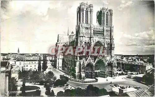 Cartes postales moderne Reims (Marne) La Cathedrale
