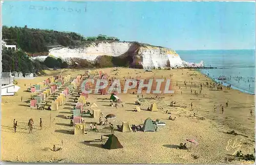 Moderne Karte Meschers (Ch Mme) Vue d'Ensemble de la Plage des Nonnes