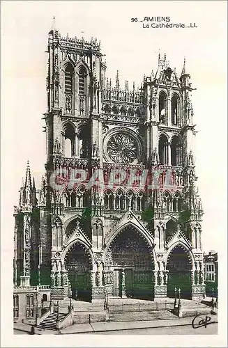 Cartes postales moderne Amiens La Cathedrale