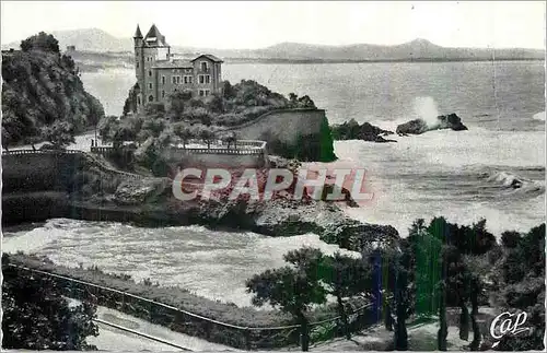 Cartes postales moderne Biarritz Villa Belza et Port Vieux