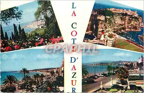 Cartes postales moderne Menton Monaco Nice Cannes Reflets de la Cote d'Azur