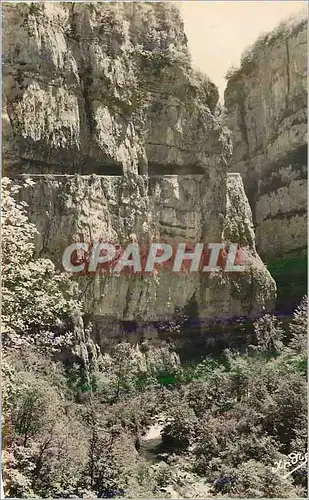 Moderne Karte le Vercors Route des Grands Goulets les Belles Alpes Francaises