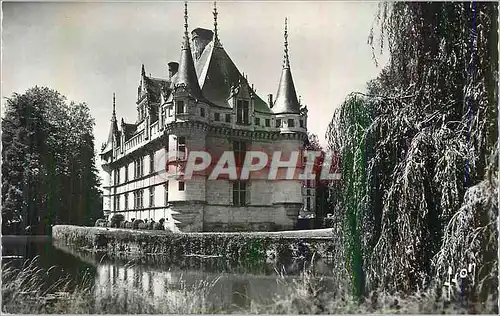 Moderne Karte Azay le Rideau (Indre et Loire) Le Chateau