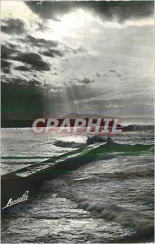 Cartes postales moderne Cote d'Or Crepuscule sur la Baie de St Jean de Luz