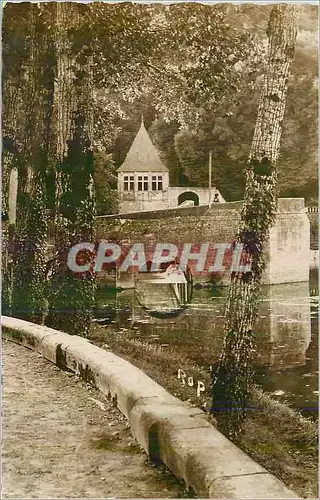 Moderne Karte Brantome en Perigord Pont Coude et Pavillon Renaissance