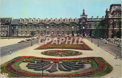 Cartes postales moderne Paris Le Louvre et le Jardins