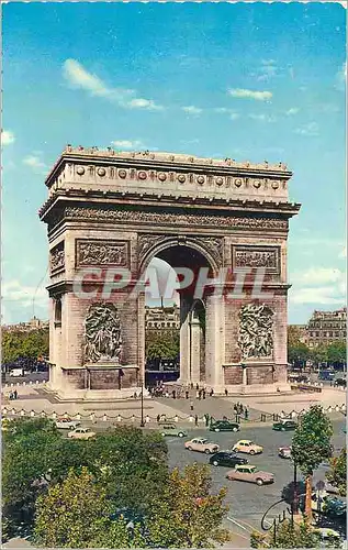 Moderne Karte Paris et ses Merveilles L'Arc de Triomphe de l'Etoile (1806 1826)