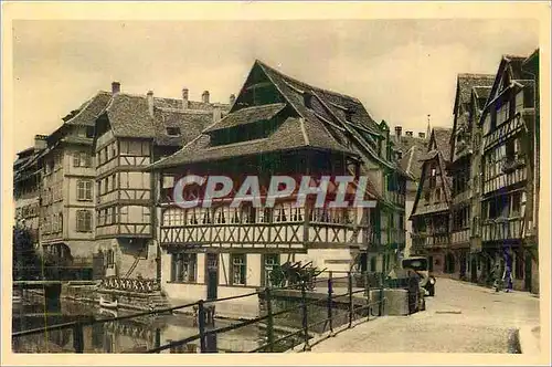 Moderne Karte Strasbourg Le Vieux Strasbourg