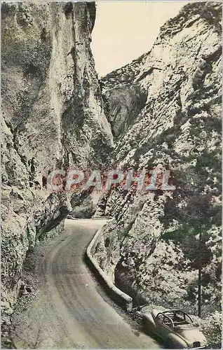 Moderne Karte Paysages du Vercors La Route des Petits Goulets Surplombant les Gorges de la Vernaison